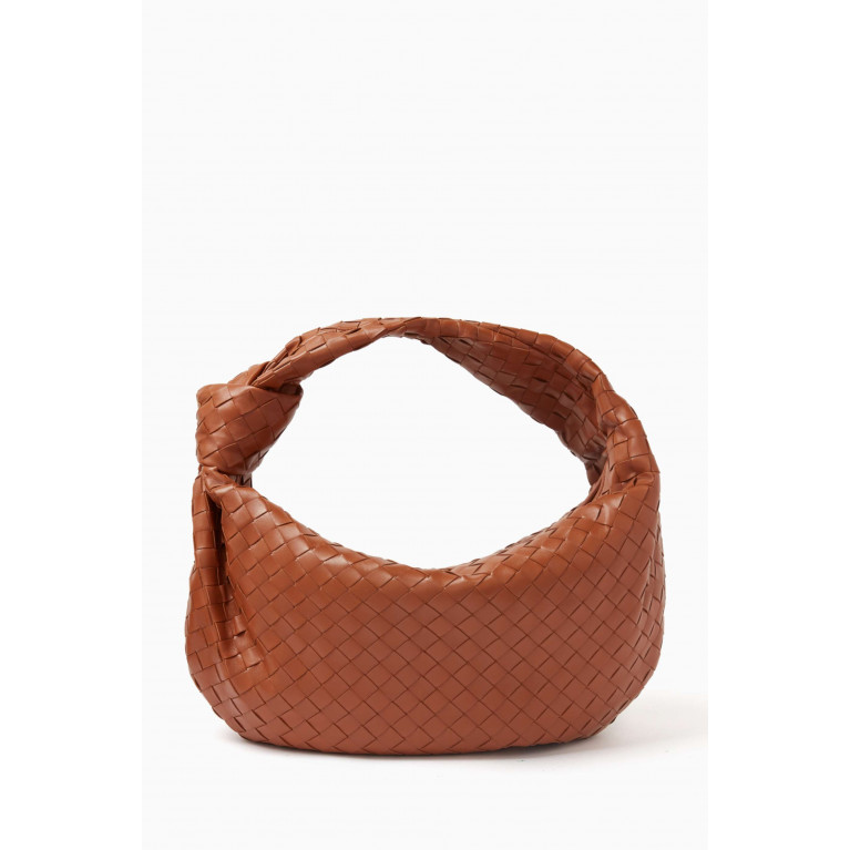 Bottega Veneta - Small Jodie Shoulder Bag in Intrecciato Leather