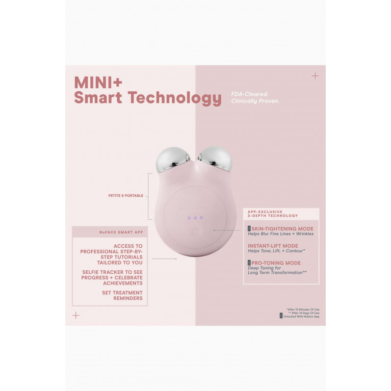 NuFace - NuFACE® MINI+ Starter Kit - Sandy Rose