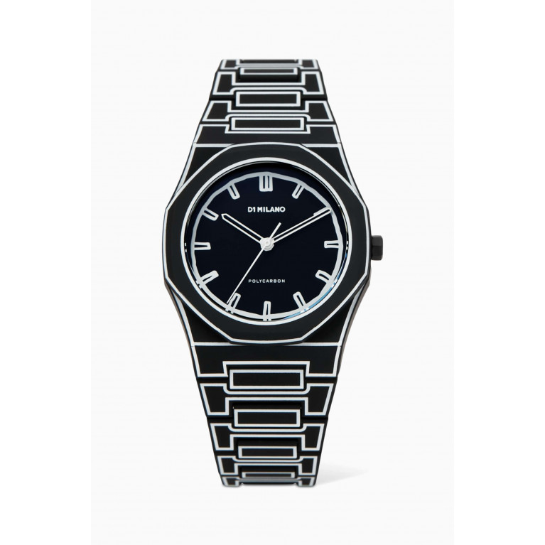 D1 Milano - Sketch 01 Polycarbon Watch, 40.5mm