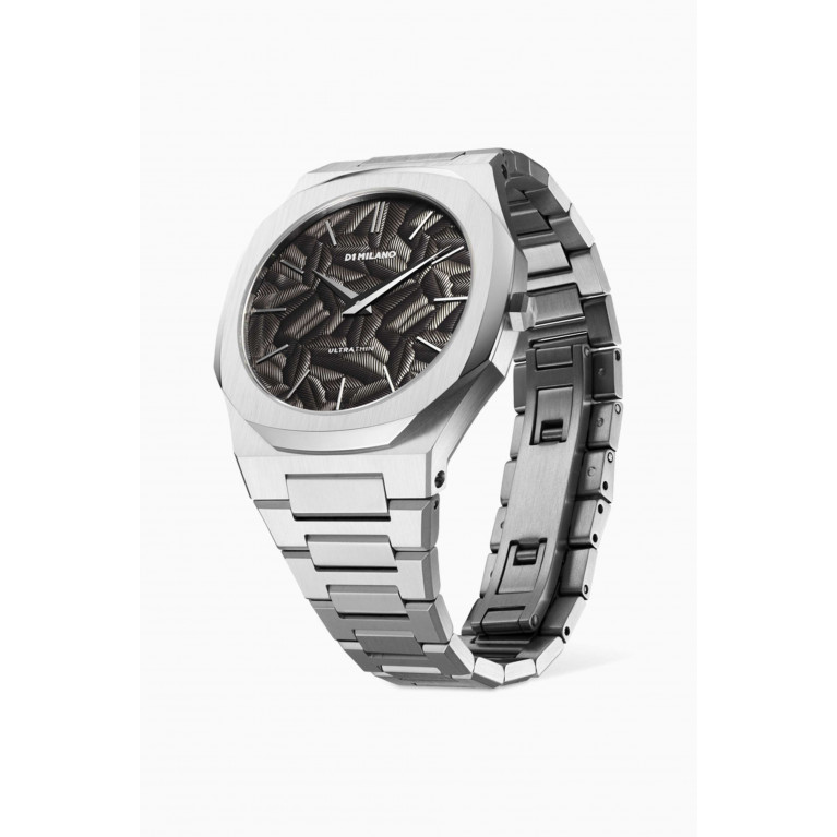 D1 Milano - Ultra Thin Ashfield Quartz Stainless Steel Watch, 40mm