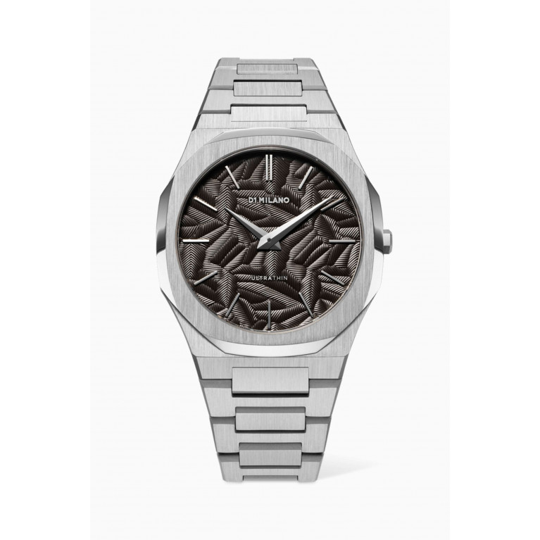 D1 Milano - Ultra Thin Ashfield Quartz Stainless Steel Watch, 40mm