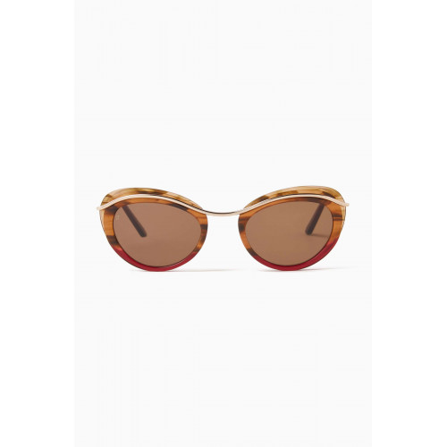 Jimmy Fairly - Shiver Cat-eye Sunglasses in Acetate & Metal