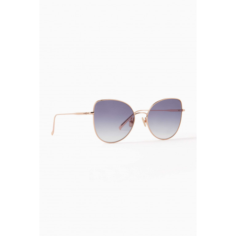 Jimmy Fairly - Vendome Sunglasses in Stainless Steel