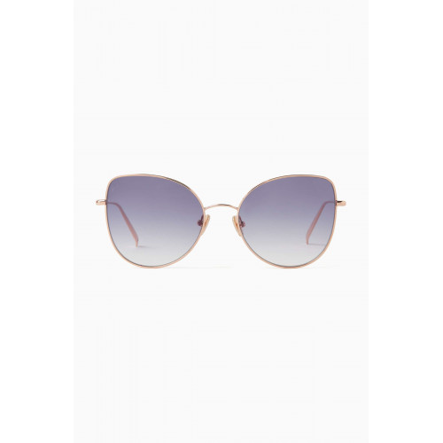 Jimmy Fairly - Vendome Sunglasses in Stainless Steel
