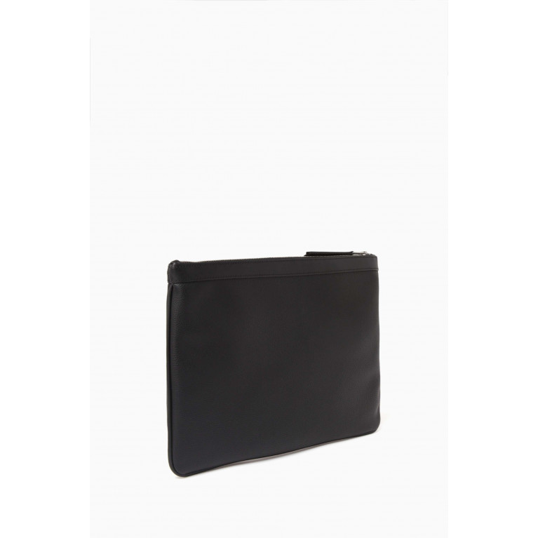 Sandro - Zipped Pouch in Coated-canvas