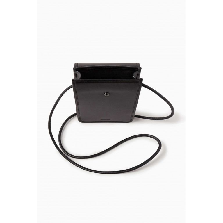 Sandro - Small Messenger Bag in Leather