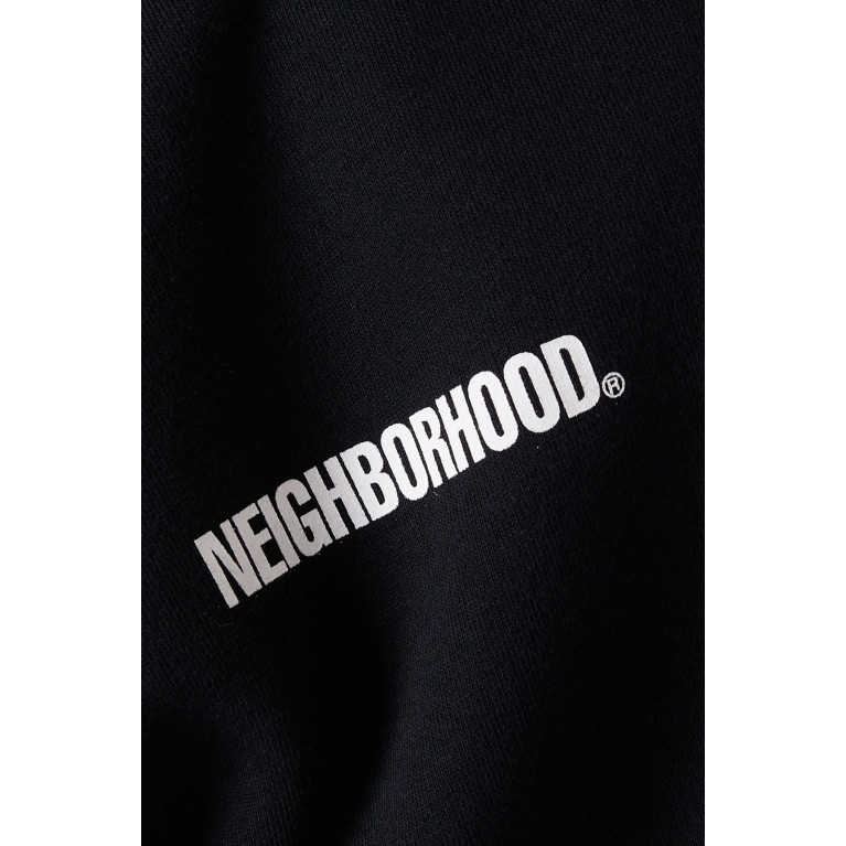 Neighborhood - Home Set up Sweatshirt Set in Cotton-fleece Black