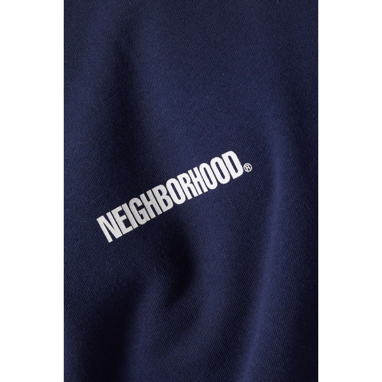 Neighborhood - Home Set up Sweatshirt Set in Cotton-fleece Blue