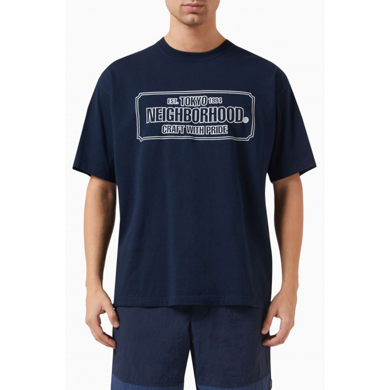 Neighborhood - NH Logo T-shirt in Cotton-jersey