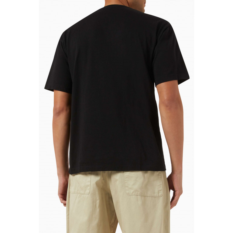 Neighborhood - Logo-print T-shirt in Cotton-jersey Black