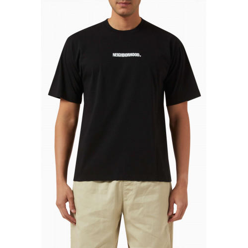 Neighborhood - Logo-print T-shirt in Cotton-jersey Black