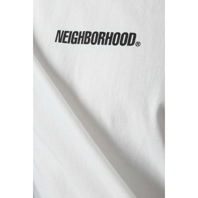 Neighborhood - Logo-print T-shirt in Cotton-jersey White