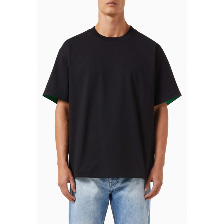 Bottega Veneta - Double Layered T-Shirt in Cotton Jersey