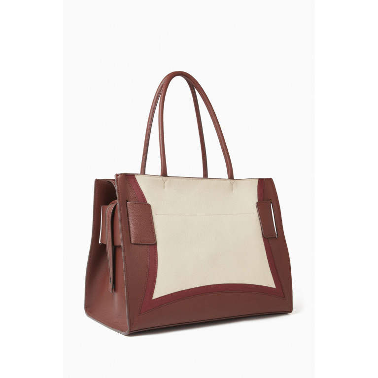 BOYY - Large Bobby Colour-block Soft Tote Bag in Leather