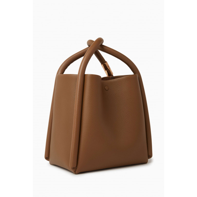 BOYY - Lotus 20 Top-handle Bag in Pebbled Leather