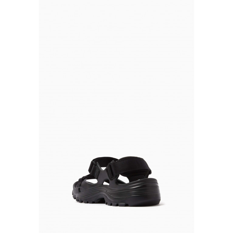 Suicoke - Wake Sandals in Nylon & Bio EVA Rubber Black