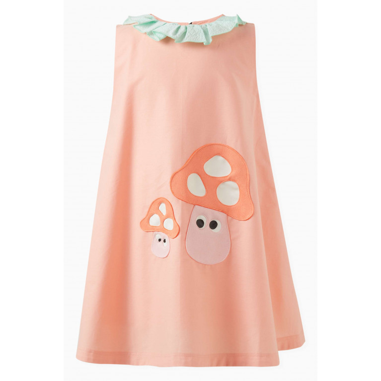 Wauw Capow - Forest Friends Dress in Cotton