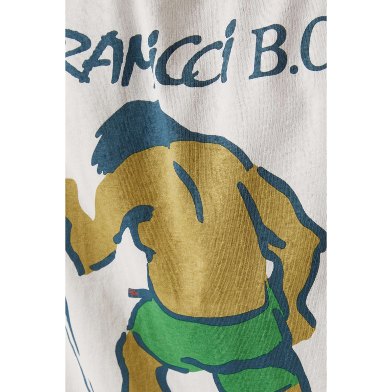 Gramicci - B.C. Logo-print T-shirt in Organic Cotton-jersey