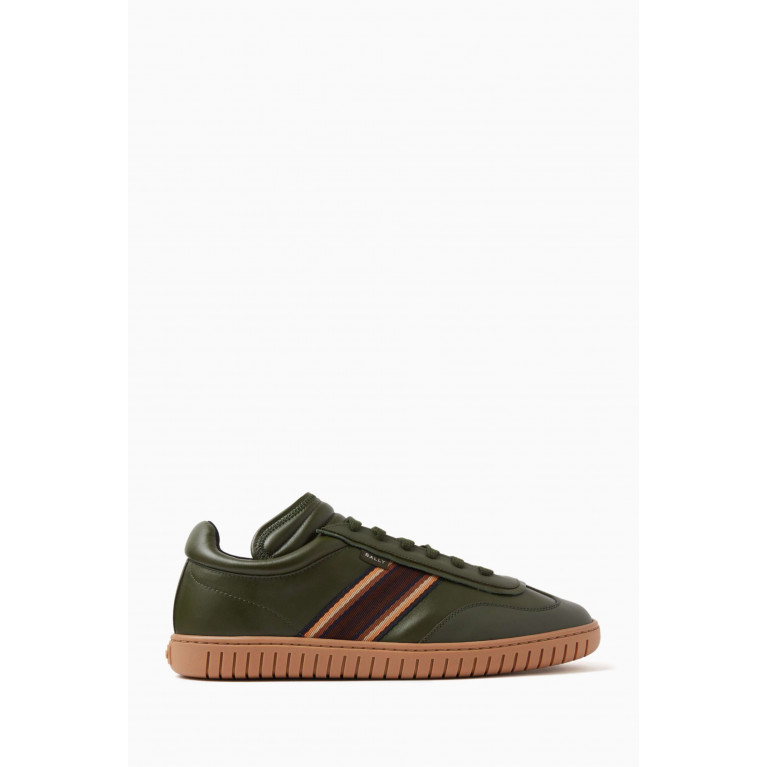 Bally - Parrel Ribbon Low-top Sneakers in Leather