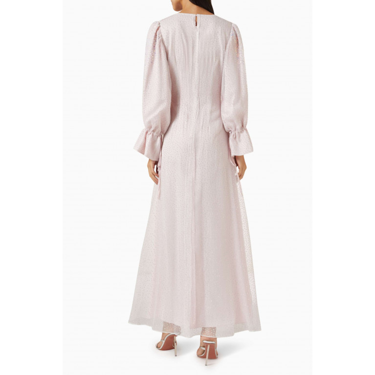 Moonoir - Embellished Dress in Lace