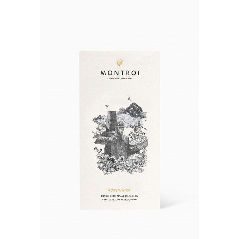 MONTROI - Rose Water Toner, 30ml