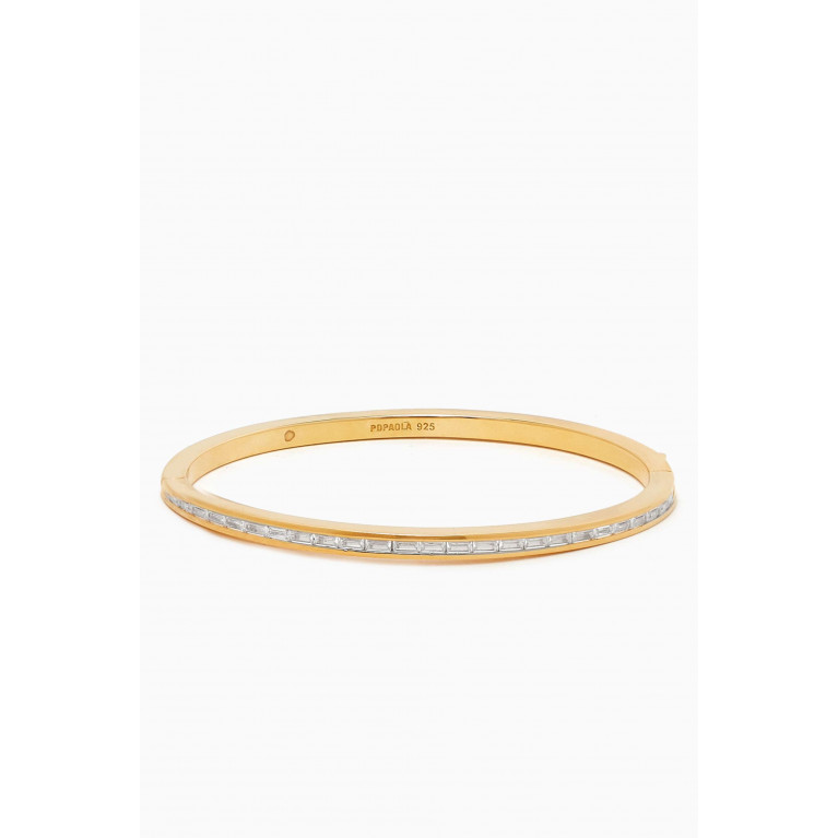 PDPAOLA - Viena Bangle in 18kt Gold-plated Sterling Silver