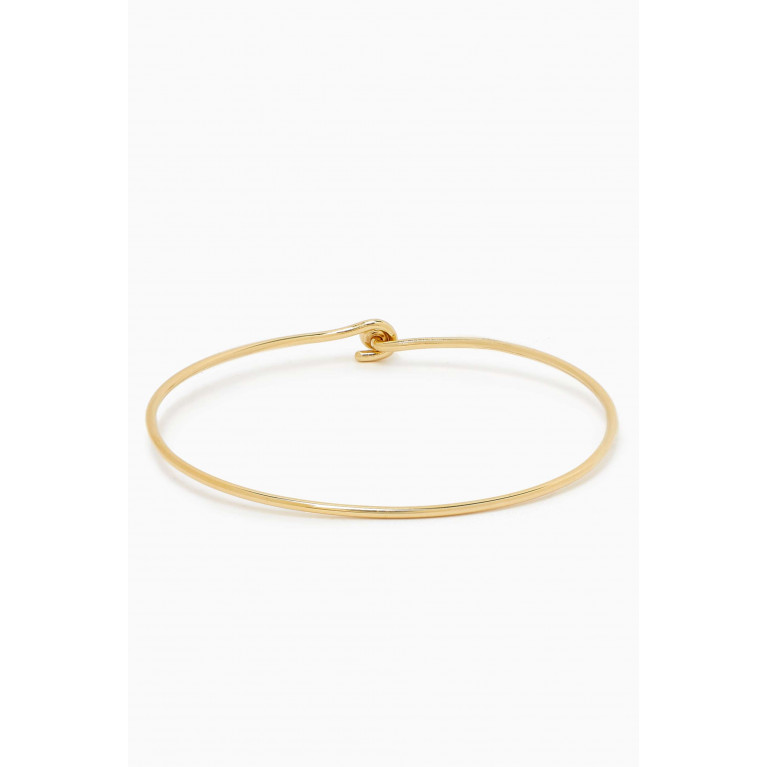 PDPAOLA - Siena Bangle in 18kt Gold-plated Sterling Silver
