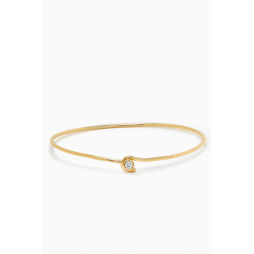 PDPAOLA - Siena Bangle in 18kt Gold-plated Sterling Silver
