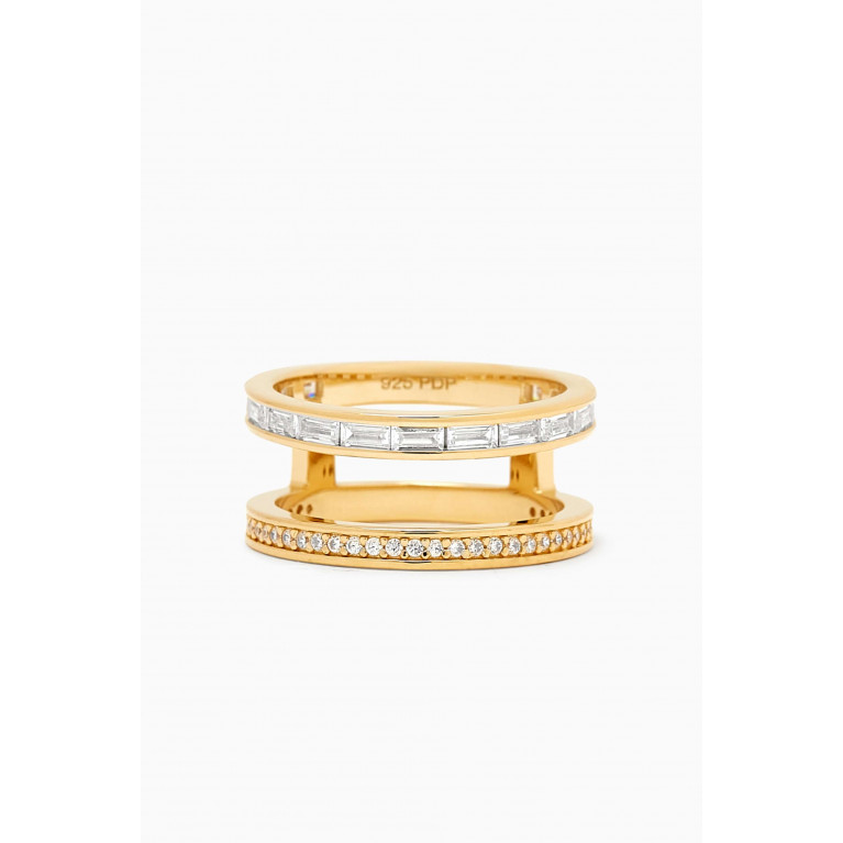 PDPAOLA - Bianca Ring in 18kt Gold-plated Sterling SIlver