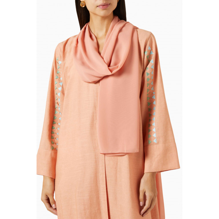 MAISOON - Embroidered Abaya in Linen