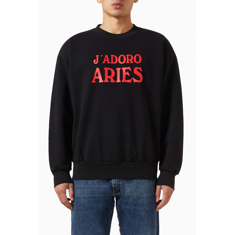 Aries - J Adoro Aries Sweatshirt in Fleece