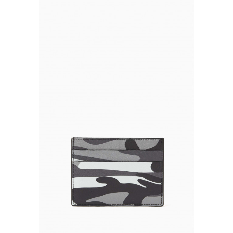 Balenciaga - Cash Card Holder in Camo Printed Lambskin