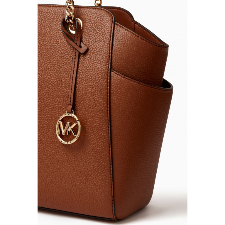 MICHAEL KORS - Medium Jacquelyn Tote Bag in Pebbled Leather