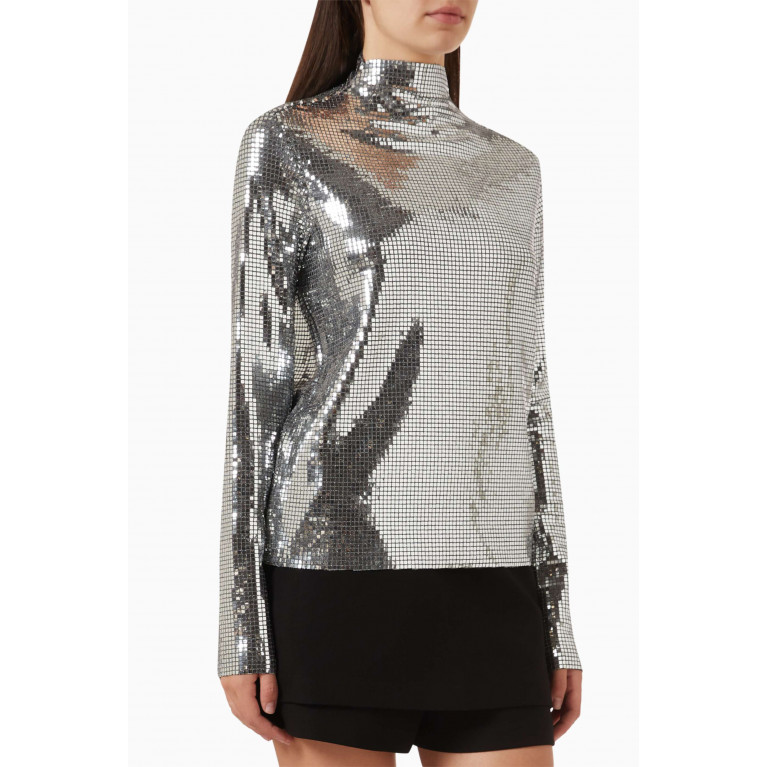 Maje - Glittery Sequin-embellished Top