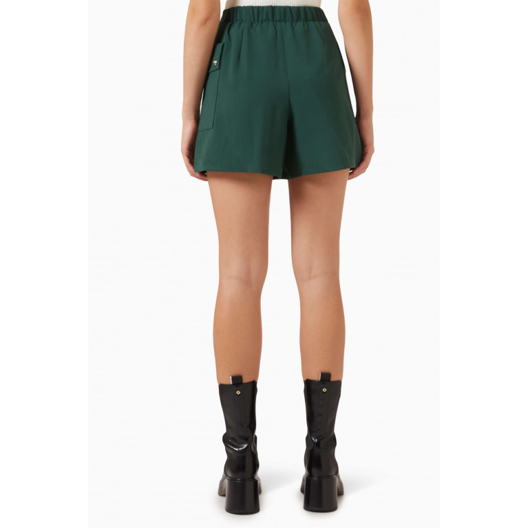 Maje - High-rise Mini Shorts in Viscose-blend