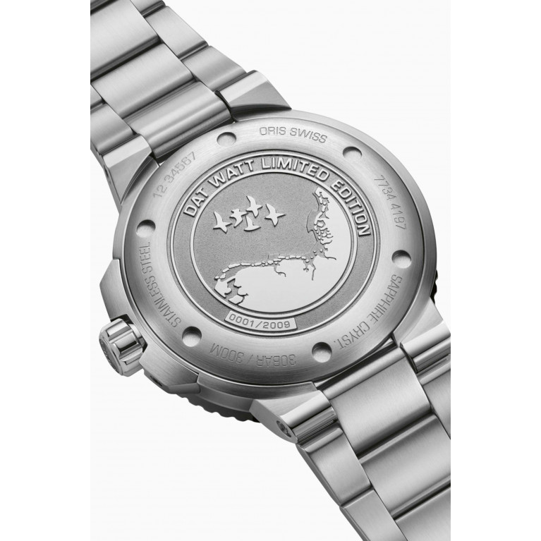 Oris - Dat Watt Limited Edition II Automatic Stainless Steel Watch, 43.5mm
