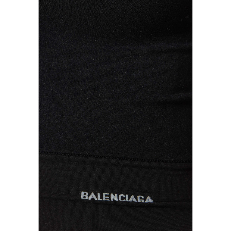 Balenciaga - Logo Crop Top