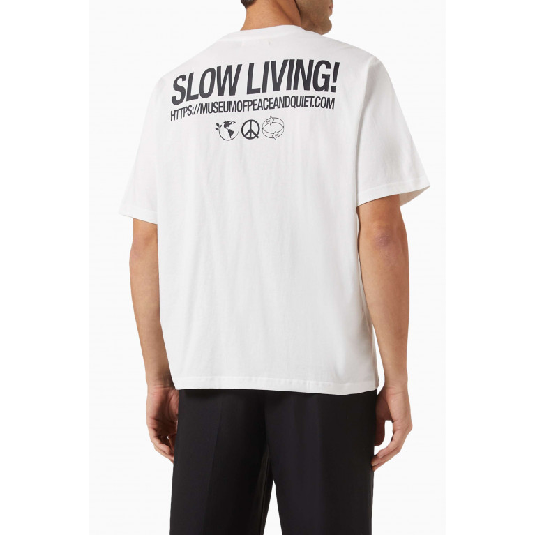 Museum of Peace & Quiet - Slow Living T-shirt in Cotton Jersey