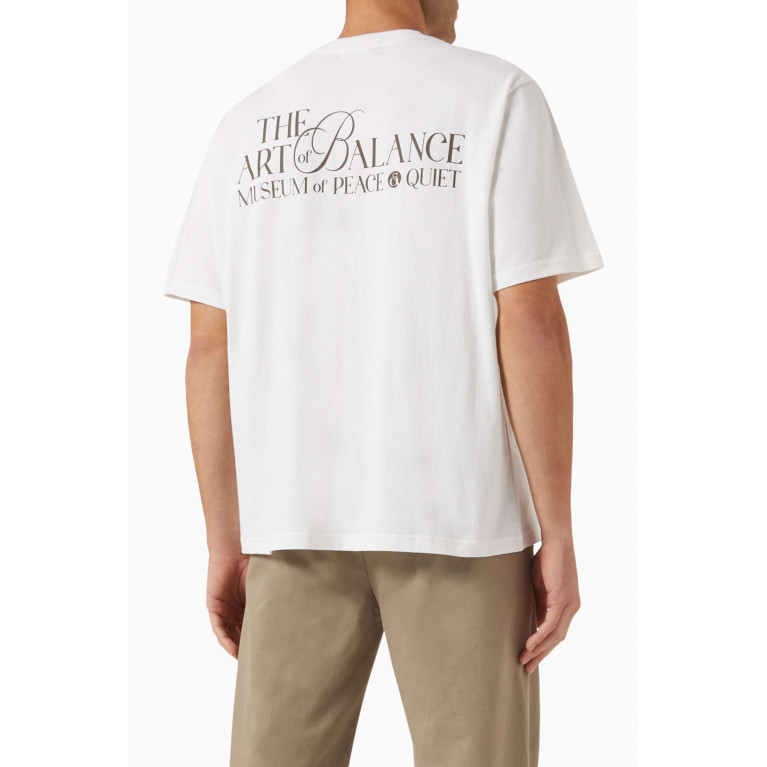 Museum of Peace & Quiet - Art Of Balance T-shirt in Cotton Jersey