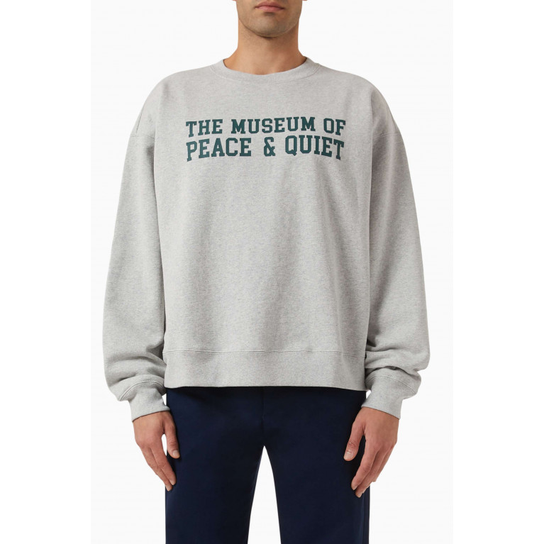 Museum of Peace & Quiet - Campus Sweatshirt in Cotton-fleece