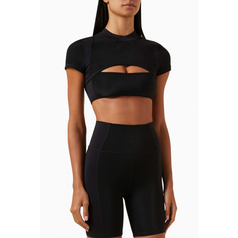 Kith - Anise Crop Top in Polyester Spandex-blend
