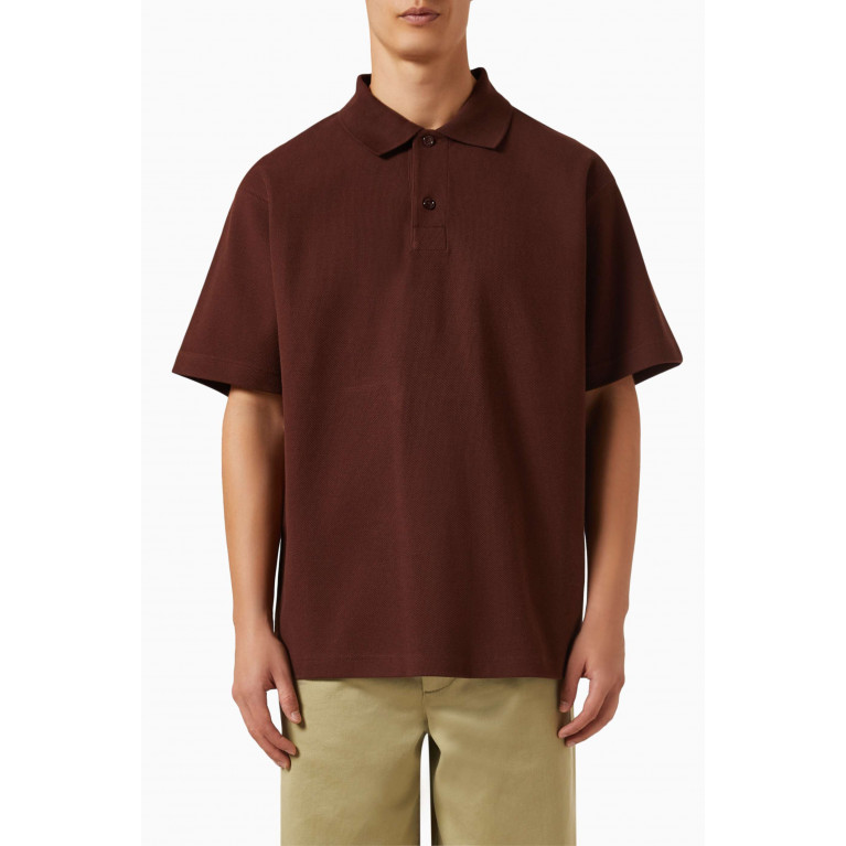Burberry - Polo Shirt in Cotton Piqué