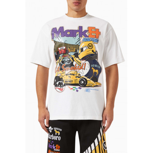 Market - Express Racing T-shirt in Cotton-jersey