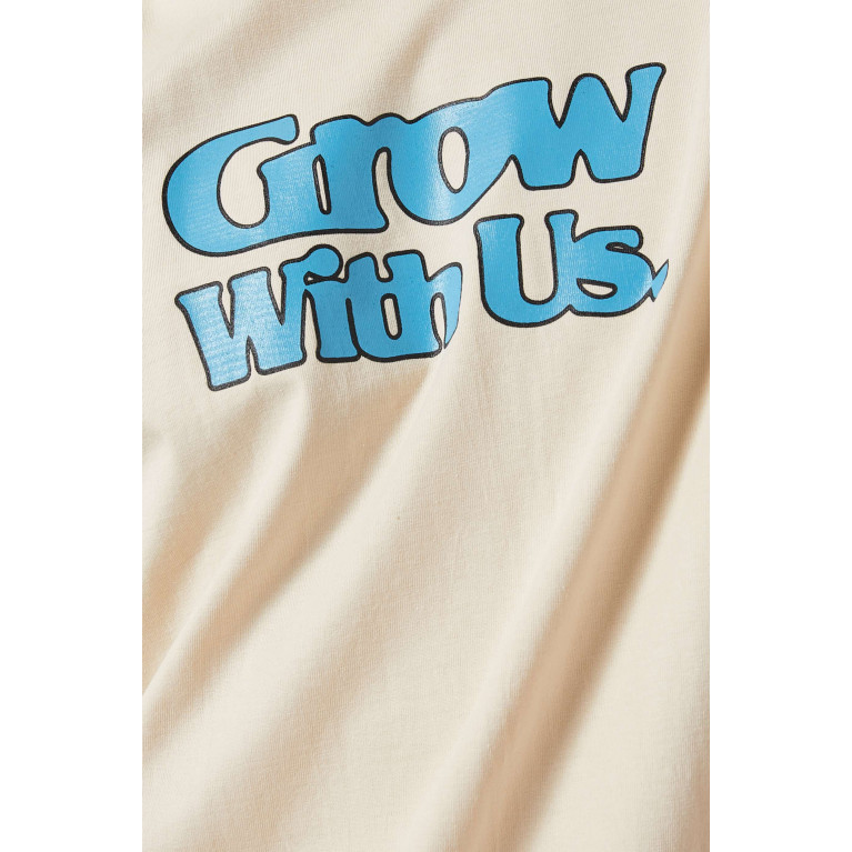 Market - Grow With Us T-shirt in Cotton-jersey