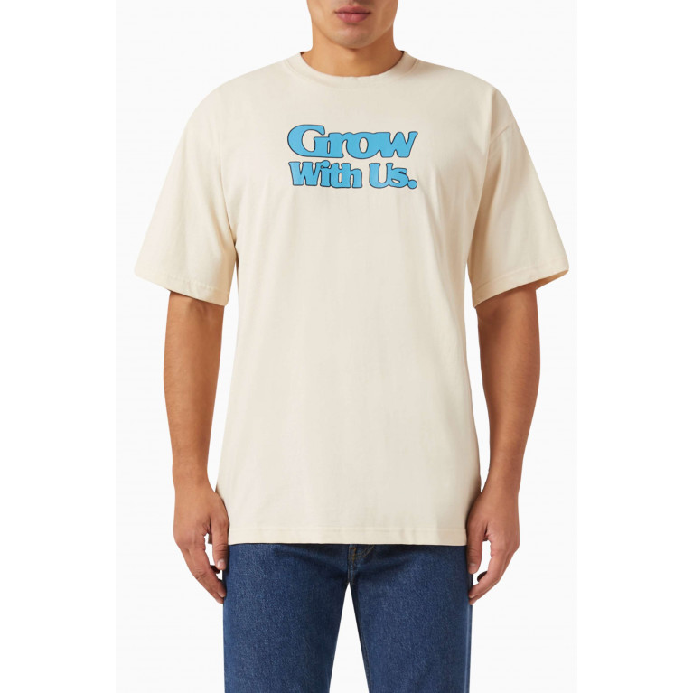 Market - Grow With Us T-shirt in Cotton-jersey