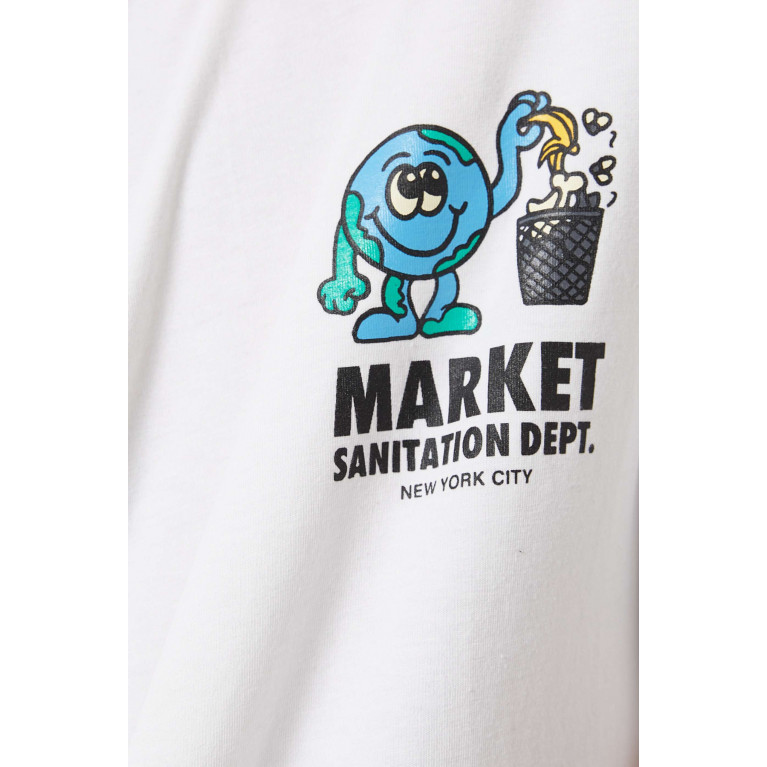 Market - Sanitation Department T-shirt in Cotton-jersey