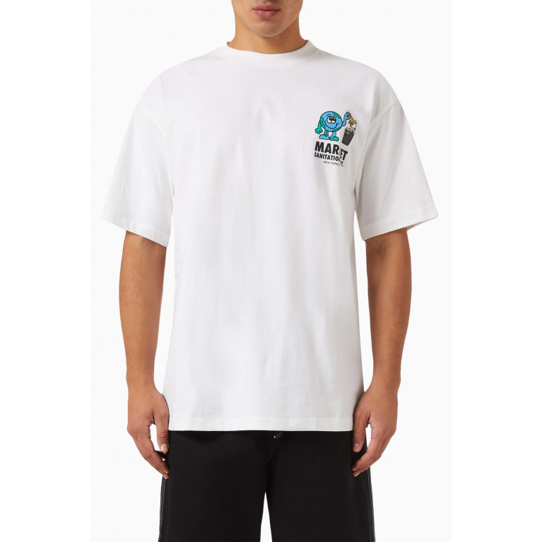 Market - Sanitation Department T-shirt in Cotton-jersey