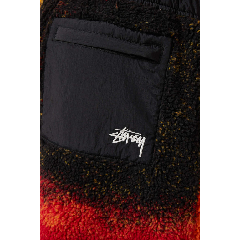 Stussy - Shorts in Sherpa Fleece & Nylon