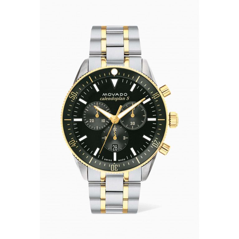 Movado - Heritage Series Calendoplan S Chronograph Watch, 42mm