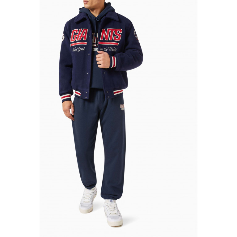 Kith - x NFL Giants Collared Coaches Jacket in Wool